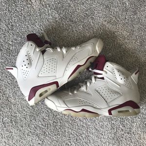 SOLD Jordan Retro 6 Maroon